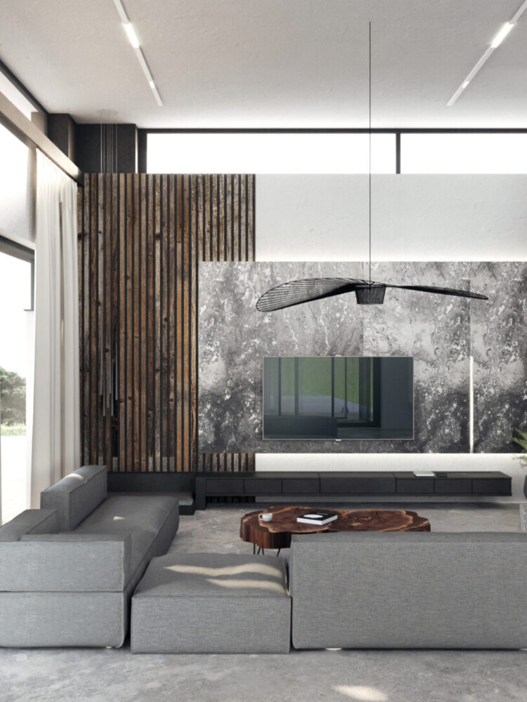 ORZESZE – WNĘTRZE DOMU PRZY LESIE